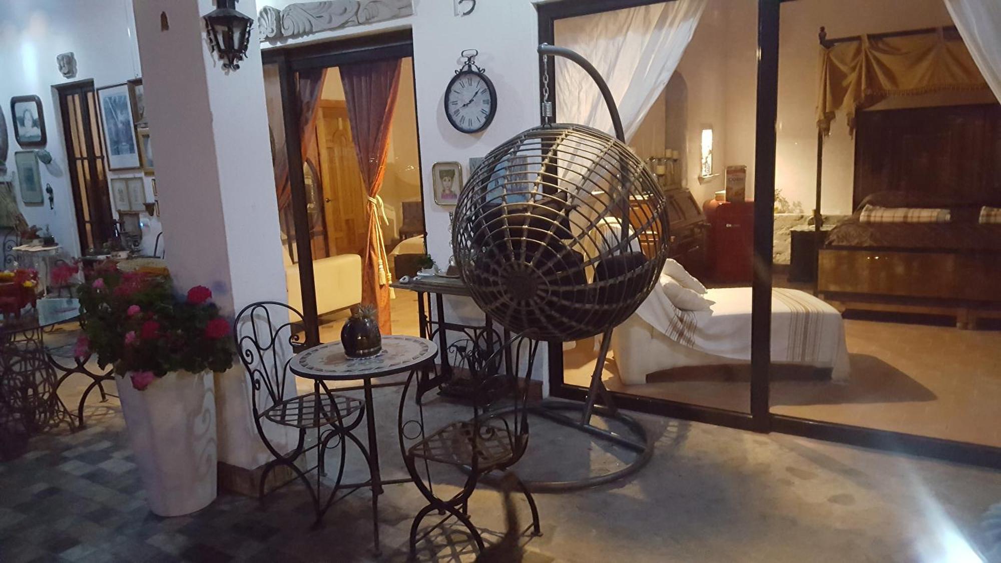 La Casona Azul Bed N Breakfast Santa Rosa de Jauregui Dış mekan fotoğraf